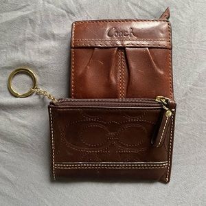 COACH skinny wallet